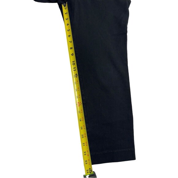 Spanx Polished‎ Black Pull On Ankle Pants Large Faded Black - Picture 7 of 9